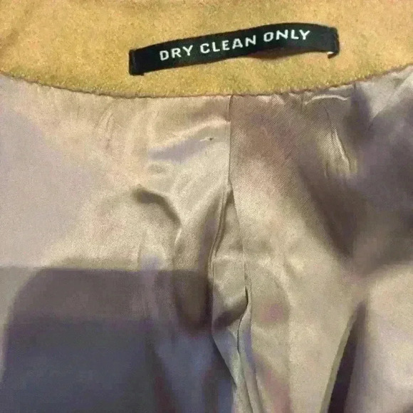 VTG Saint Laurie 2 Button Tan Wool Blazer - Picture 5 of 5